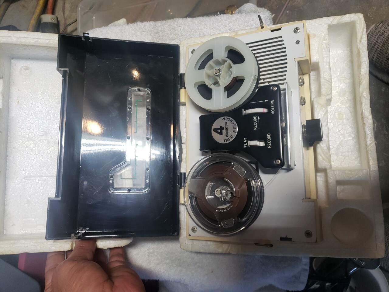 Vintage Encore TR-406 4 Transitor Tape Recorder