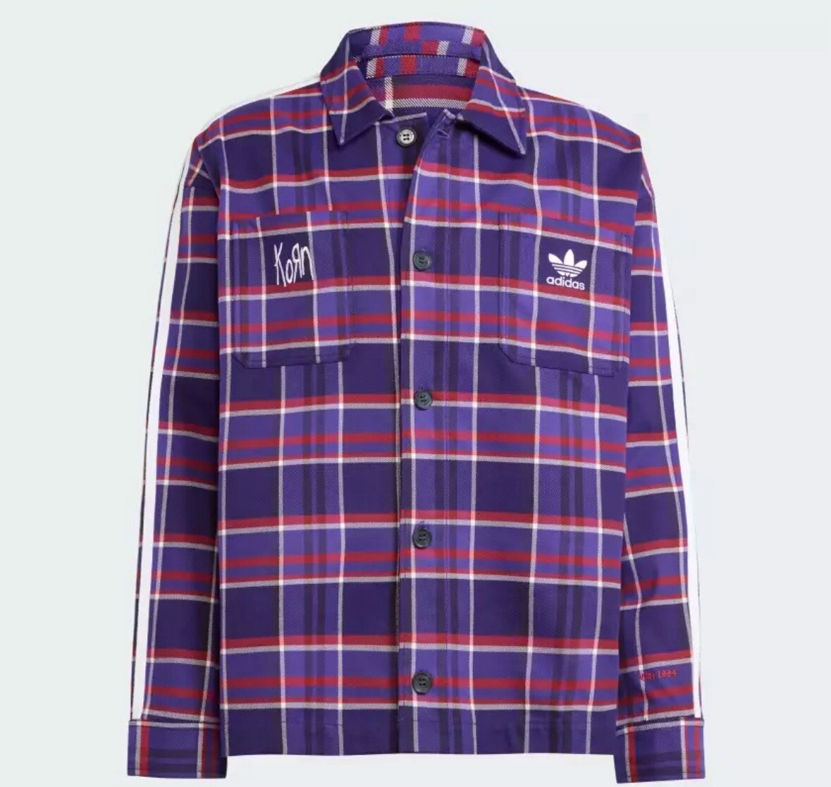 新品 adidas アディダス Korn Overshirt オーバーシャツ　L アディダス×コーン オーバーシャツ - Wrong Weather