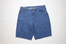 Deadstock Vintage 90s Streetwear Mens 40 Loose Fit Baggy Denim Jean Shorts Jorts