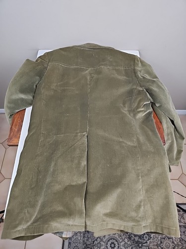 Vintage 1970'S Sears The Country Coat Green Corduroy Jacket Mens Size 46 Long - Picture 14 of 15