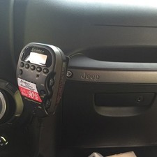 Jeep Wrangler 75WXST CB Mount for Passenger Grab Bar JK Models 2011 to 2017