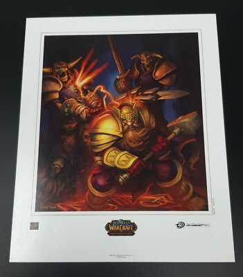 WoW TCG World of Warcraft ArtWork 2007 UDE Limited Edition - Zwergenpaladin