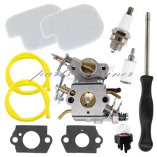 Carburetor Air Filter for Walbro 0402 WTA30 WX5672 Carb with Tool Fuel Line Kit