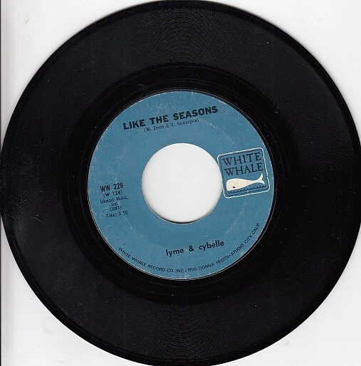 Lyme (Warren Zevon) & Cybelle - Follow Me / Like The Seasons 7" 45 - Image 3 of 4