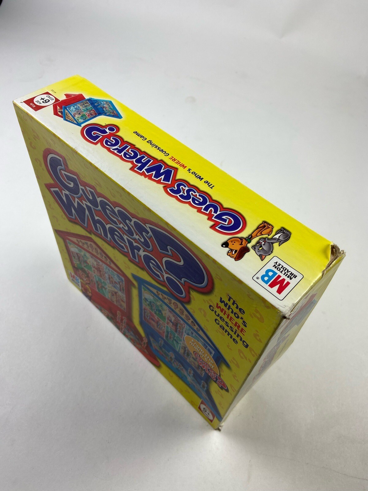 Guess Where? The Who's Where Guessing game by Milton Bradley 2005 COMPLETE