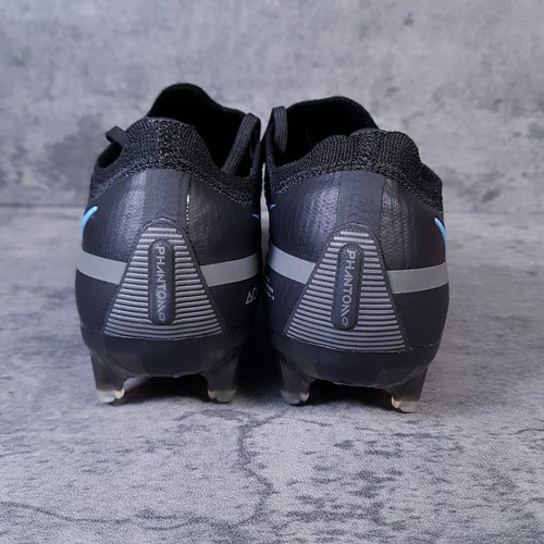 NIKE Phantom GT2 Elite FG Black Iron Grey Blue Soccer Cleats Mens 5.5 Womens 7 - Picture 4 of 5