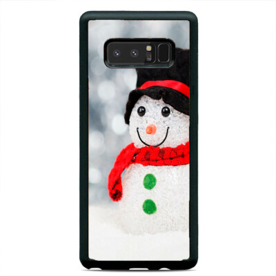 Cute Christmas Snowman Case Cover Samsung Galaxy Note 20 Ultra 10 Plus 9 8
