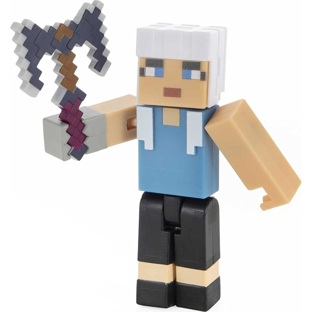 ​Minecraft Dungeons Greta 3.25-Inch Collectible Battle Figure Accessories
