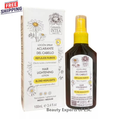 INTEA Camomile Blond Highlights Hair Lightening Lotion 100ml Exp 11/2028