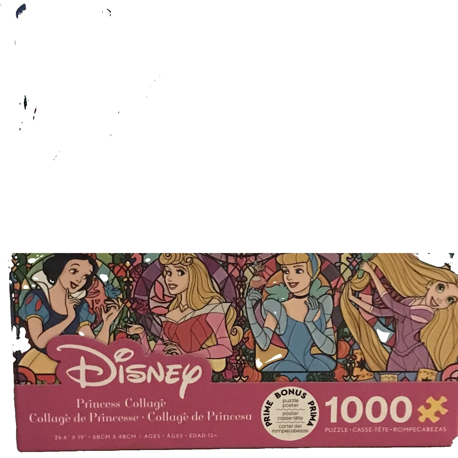 Vidrio de Princesa Disney 1000-Rompecabezas de 1999 piezas