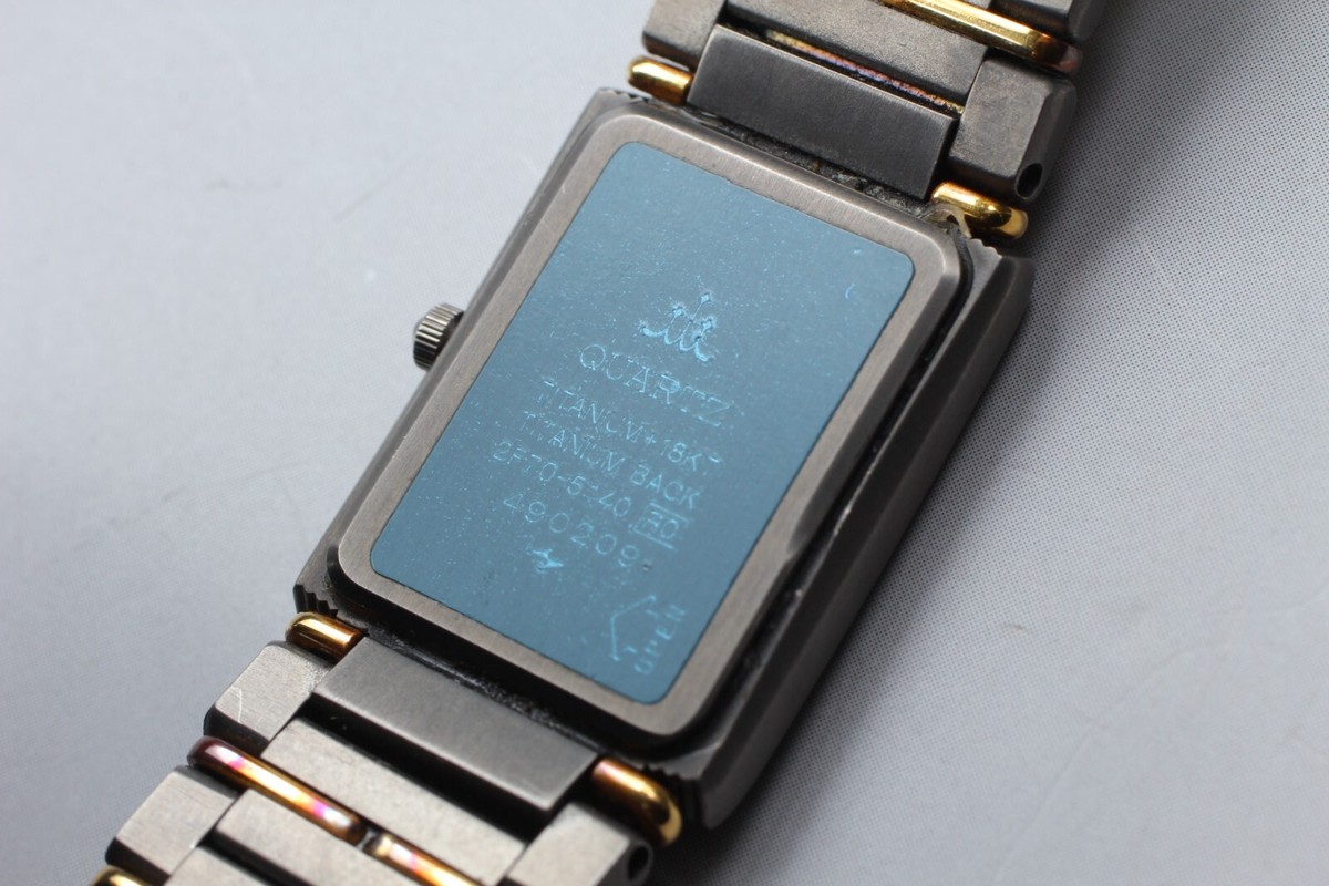 セイコー　クレドール　2F70-5140　レディース　18K/チタン セイコー クレドール 2F70-5140 レディース 18K/チタン - メルカリ