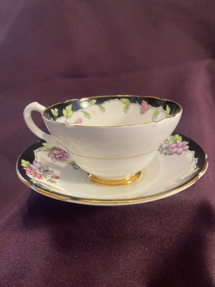 VINTAGE Stanley BONE CHINA PORCELAIN TEA CUP AND SAUCER