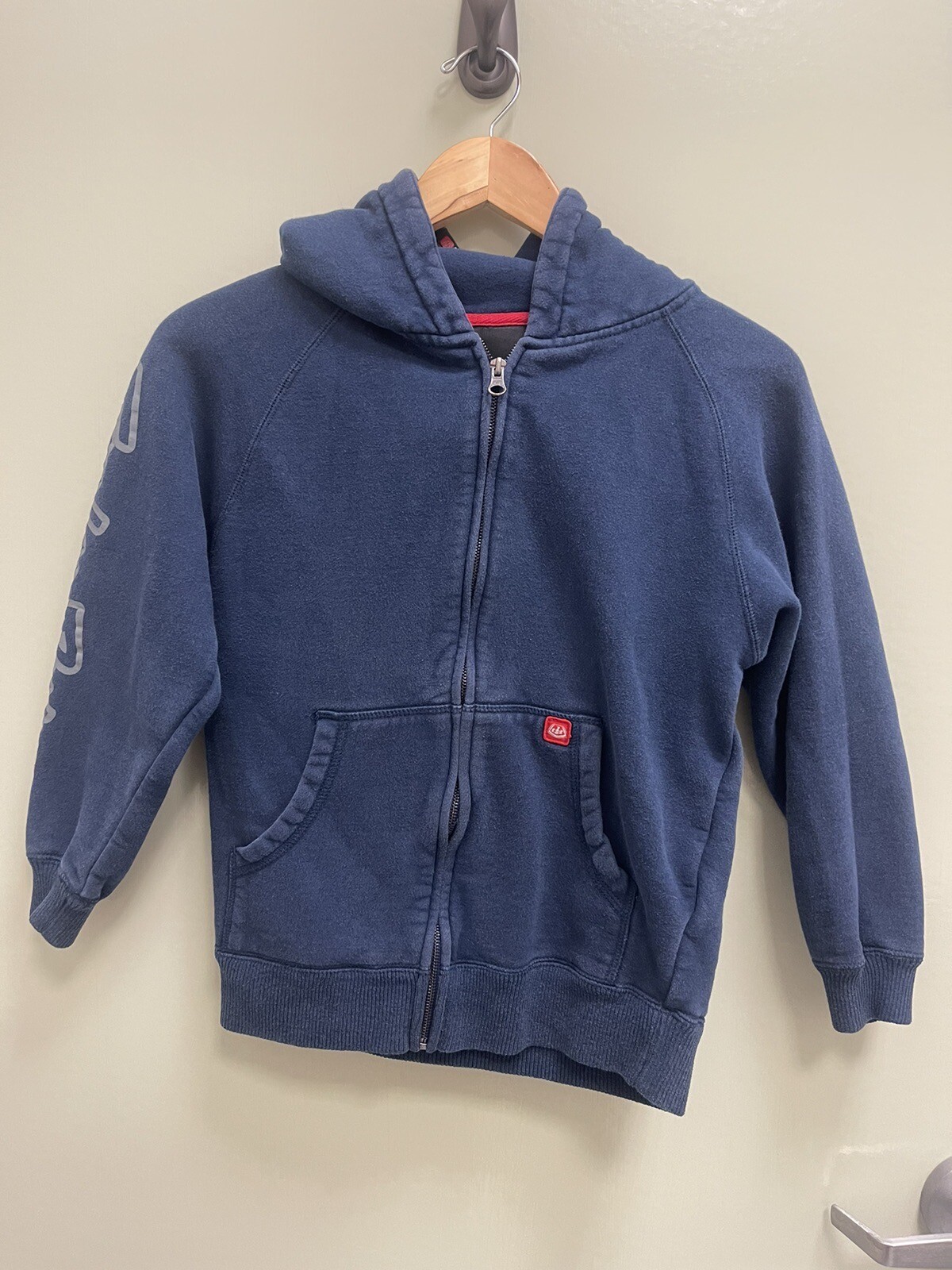 Troy Lee Designs Womens  Hoodie Jacket Size Small Blue Cool Graphic