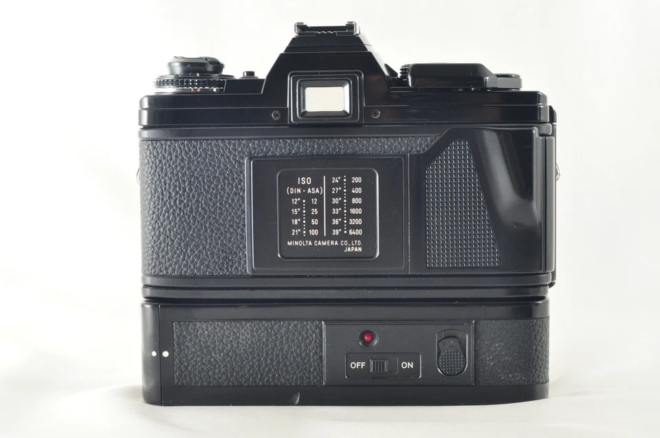 MINOLTA New X-700 MPS SLR 35mm Film Camera Black W/WINDER G From JAPAN #1098 - Image 4 of 4