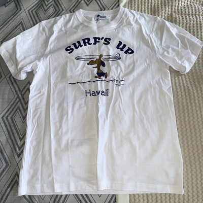New Rare Hawaii Limited Tan Surf S Up Snoopy T Shirt Xl Ebay