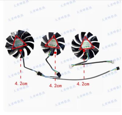 Graphics Card Fan Accessories For ZOTAC RTX3060 3070 3070ti 3080 3080ti 3090 ~~