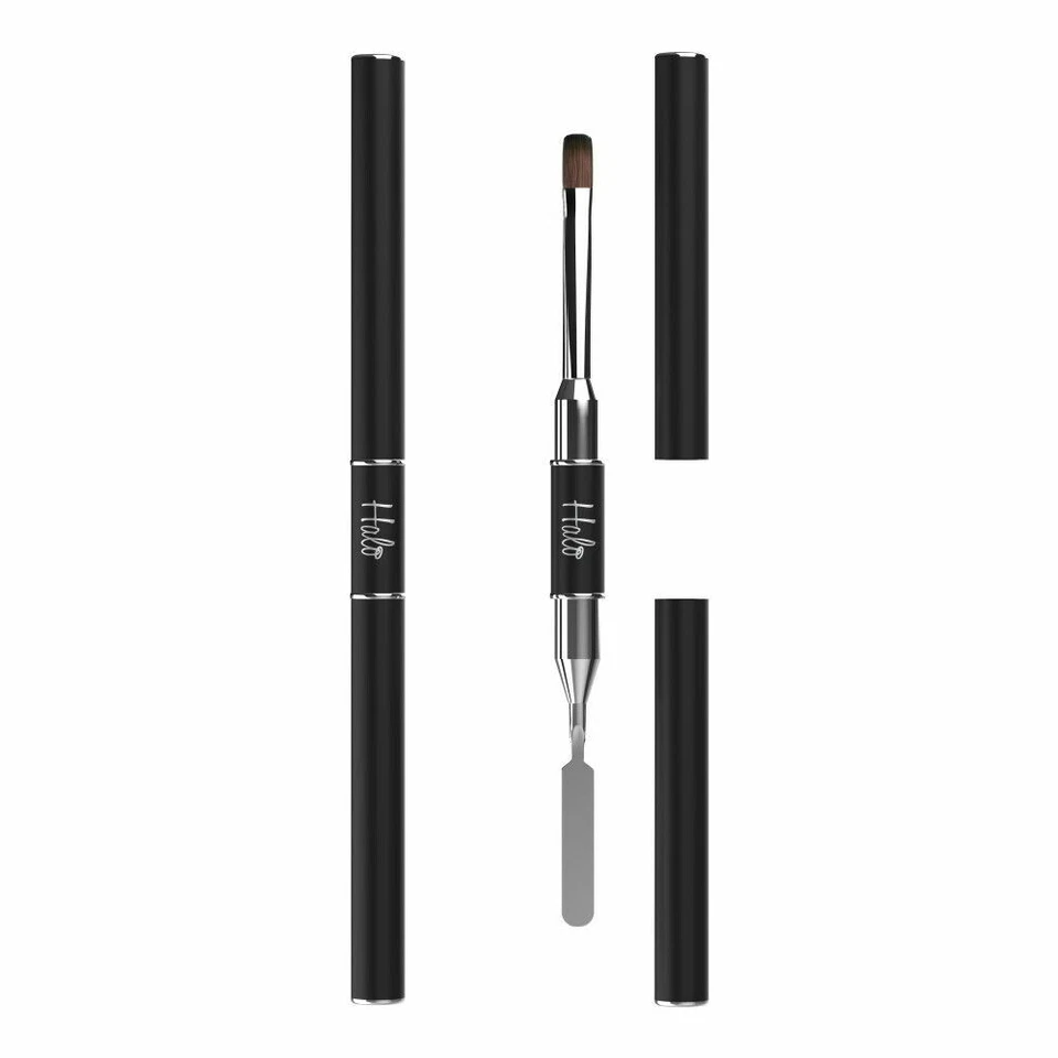 Pure Nails Halo PoliBuild Precision Gel Poli Build - Brush and Nail Dual Tool