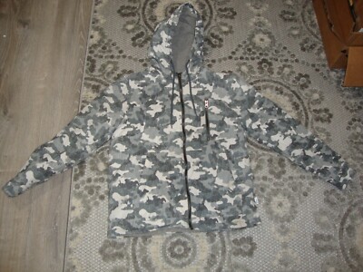 Cold Culture Camo Jacket, W/Hoodie, Men's Size: Small, Sherpa, - Main Image
