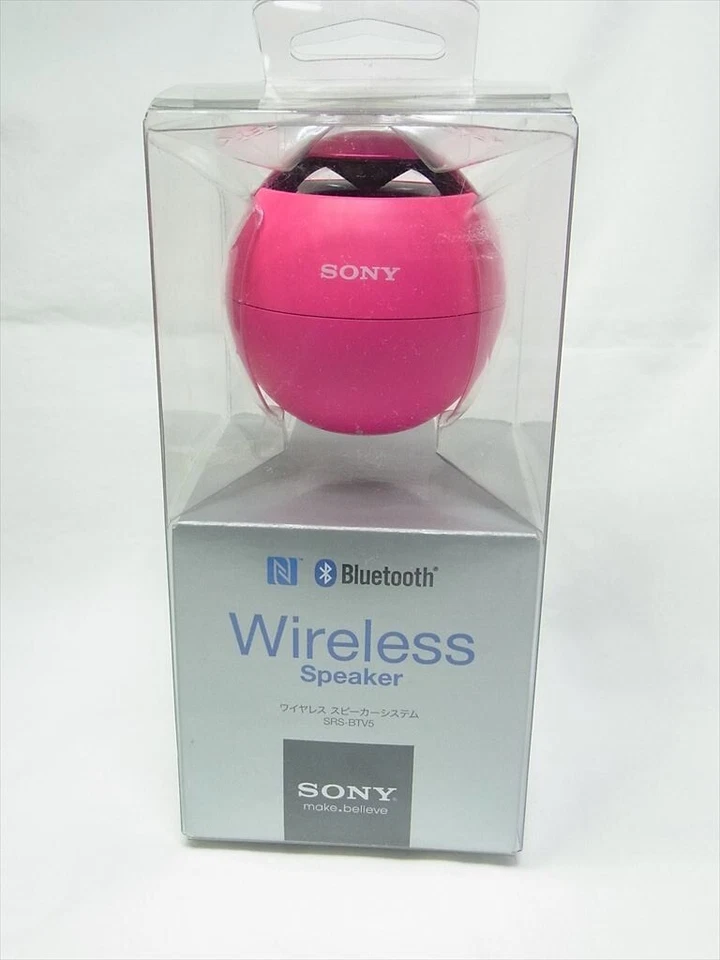 Haut-parleur portable sans fil Sony SRS-BTV5 rose vif Bluetooth NFC #99 - Photo 3/4