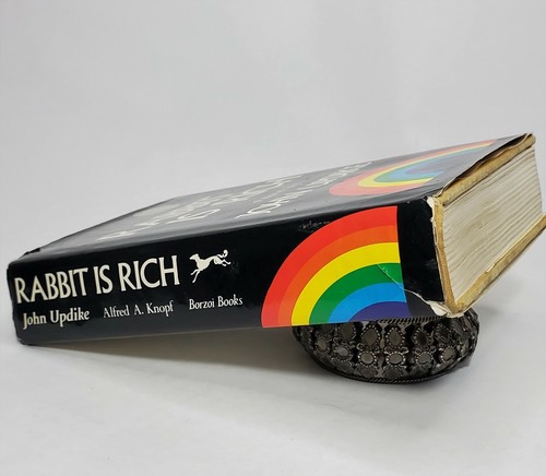 Rabbit is Rich John UPDIKE 1981 First Edition First Printing HC $13.95 DJ - Picture 11 of 12
