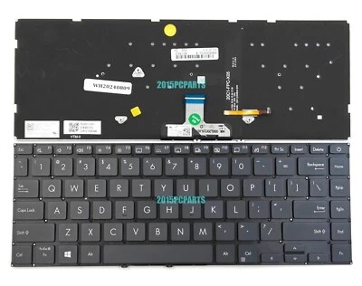 New Asus ZenBook 14 UX435 UX435E UX435EGL UX435EAL U4800 Keyboard Backlit US - Image 1 of 4