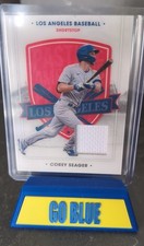 2021 Panini Chronicles - America's Pastime Dual Swatches Corey Seager #85 (MEM)