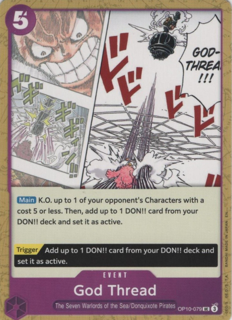 Kingdoms of Intrigue #OP04-037 Flapping Thread