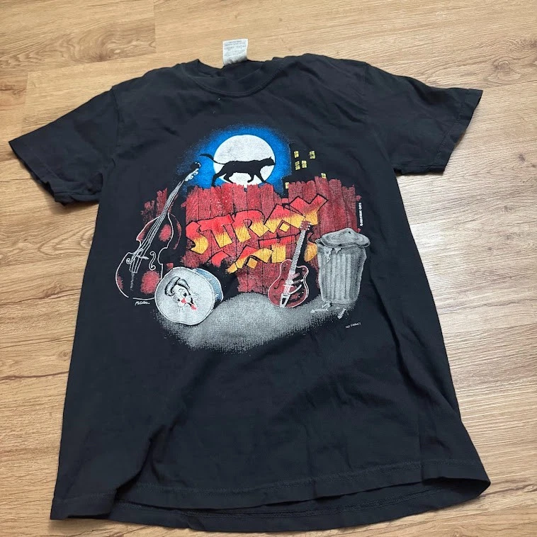 Stray Cats Shirt In Men's Vintage T-Shirts for sale | eBay