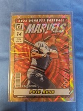 2023 Donruss Baseball Marvels Pete Rose Rapture Parallel #620/999 Cincinnati Red