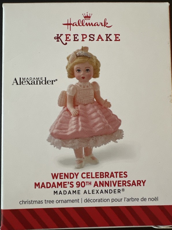 2014 Hallmark Keepsake Wendy Celebrates Madame’s 90th Anniversary Ornament NIB