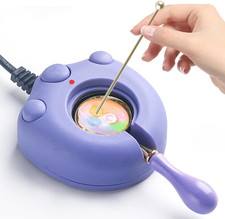 Electric Wax Seal Warmer, Purple Electrice Sealing Stamp Warmer Melter for Melti