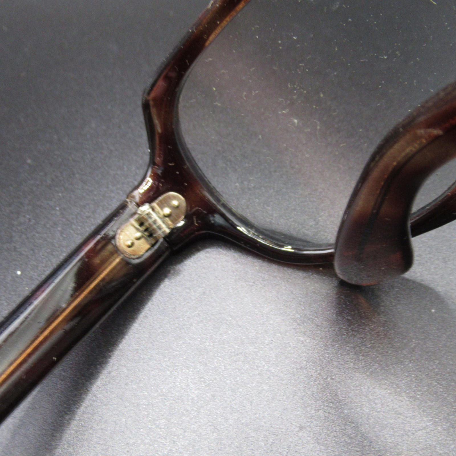 Vintage Eyeglasses Frames Tortoiseshell Aviator S… - image 5
