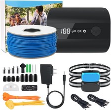 Electric Fence for Dog, 2025 Underground Dog Fence for 2 Dogs Containment Sys...