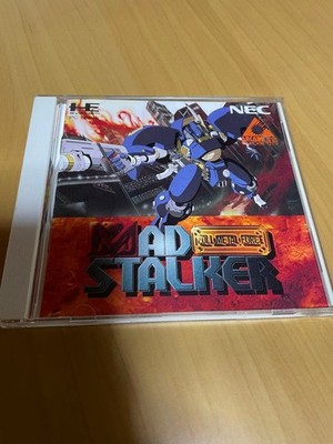 Mad Stalker Full Metal Forth PC Engine CD Arcade Card Required Japan Used