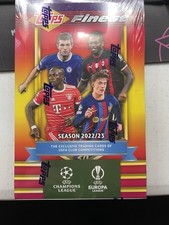 2022-23 Topps UEFA Club Competitions Finest Flashbacks Soccer Hobby Box Sealed