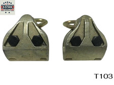 Two Pcs 2 X Self-tightening Grip Pull Frame Machine Auto Body Repair Clamp