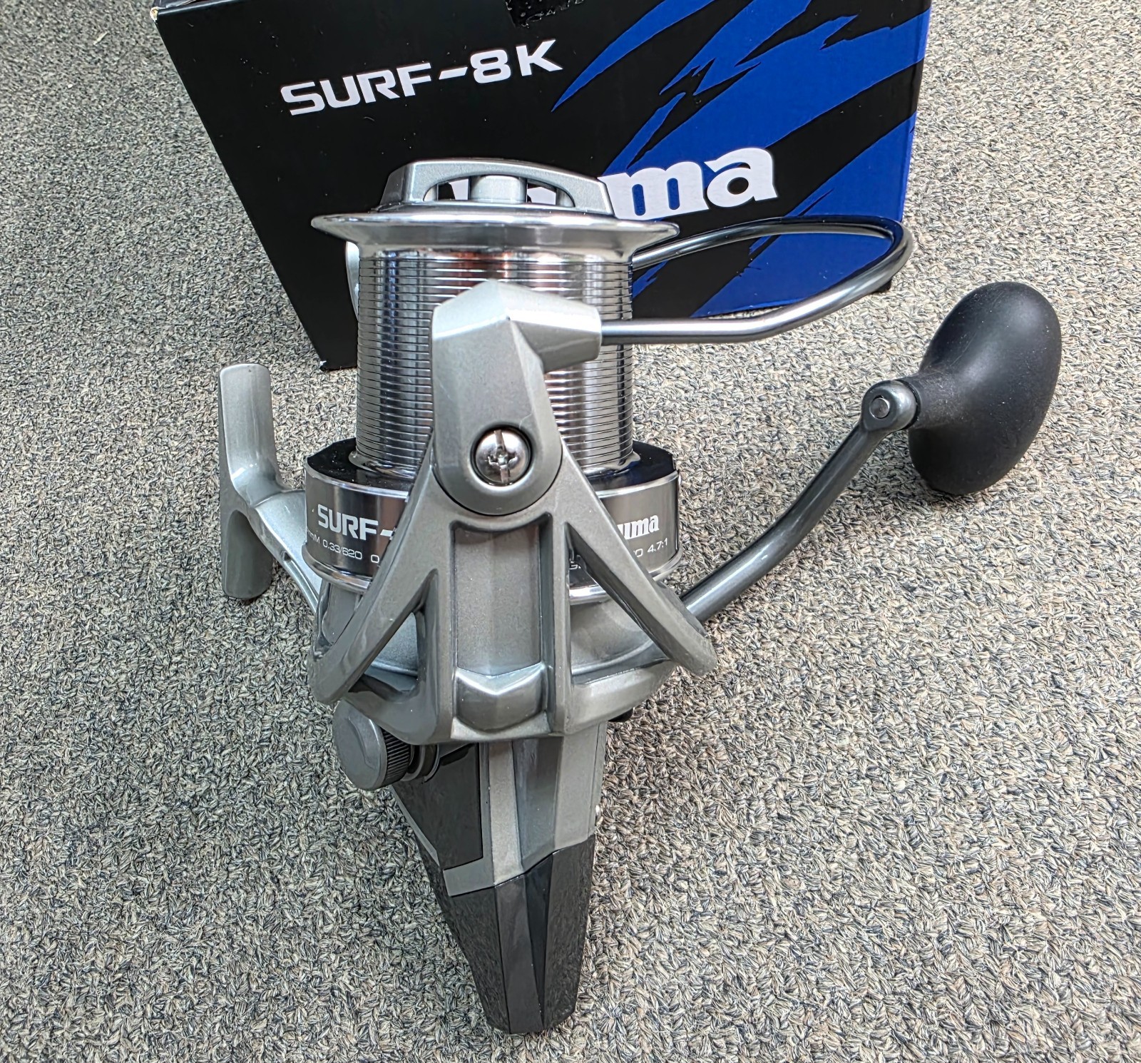 Okuma #SURF-8K 4.7:1 Left/Right Hand Spinning Saltwater SURF