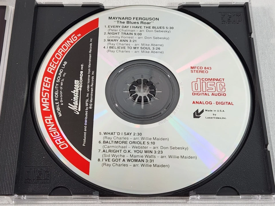 Maynard Ferguson The Blues Roar (CD 1986) Оригинальный Master Recording Jazz Blues - Изображение 3 из 4