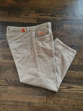 Empyre Pants Mens 34X29 Khaki Corduroy Relax Straight Skateboarding Baggy 90s
