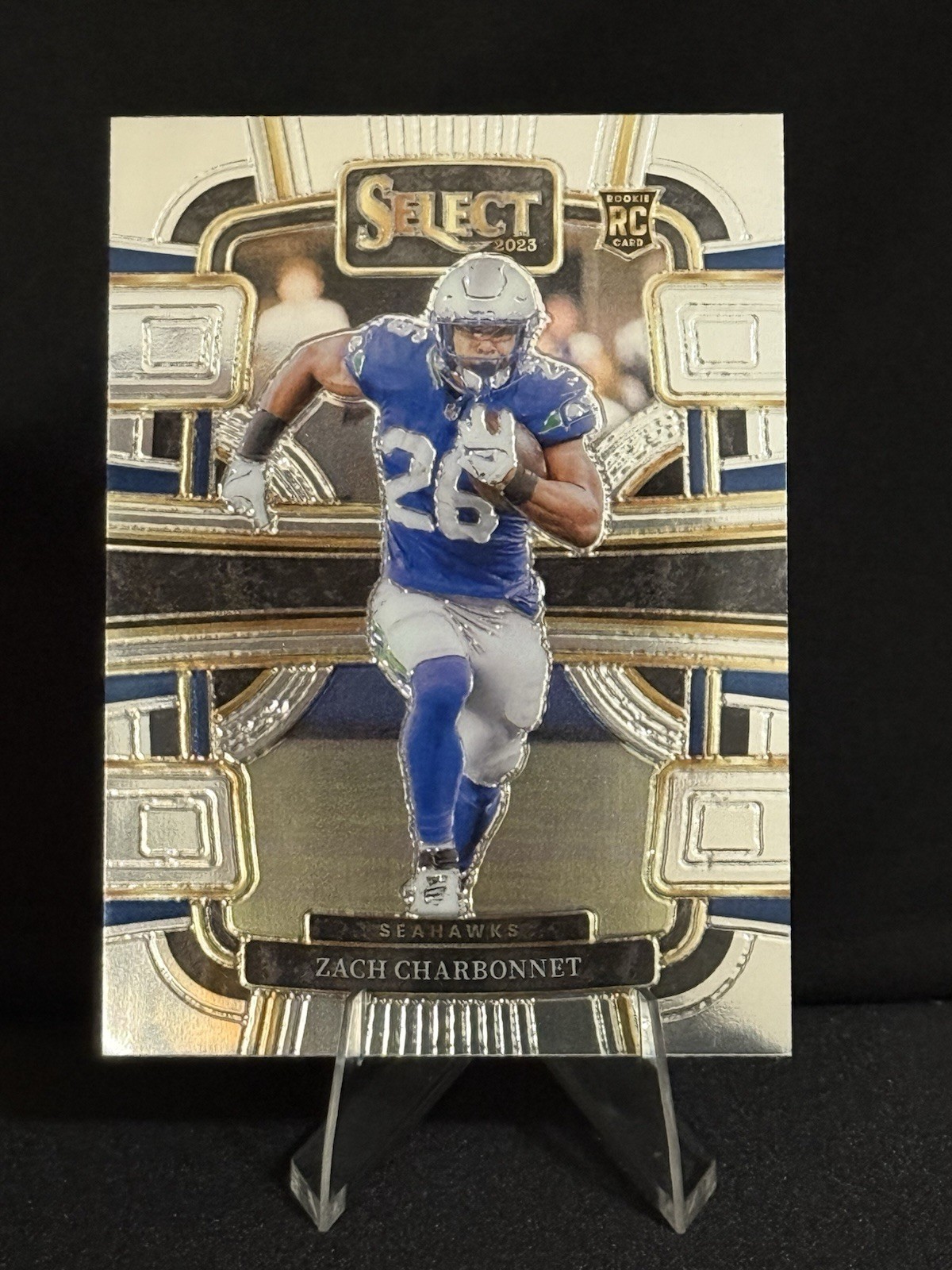 2023 Panini Select - Concourse Zach Charbonnet #86 (RC)