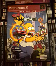 The Simpsons: Hit & Run Greatest Hits PS2 NTSC-U/C T-Teen Action Driving