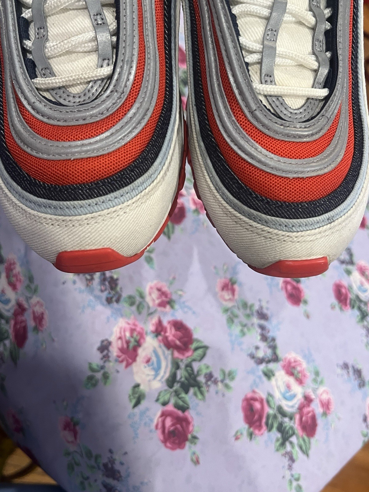 Nike Air Max 97 USA Denim Chile Red, DJ5171 600, Size 9 thumbnail 9