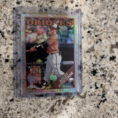 2023 Topps Series 1 Adley Rutschman Chrome Silver Pack Mojo RRC #T88C-5