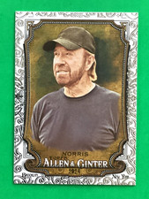 Chuck Norris [Foil Filagree] #255 Prices | 2024 Topps Allen & Ginter |  Baseball Cards