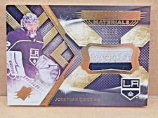 2018-19 SPx Jonathan Quick Patch Extravagant Materials Premium /75 #EX-JQ