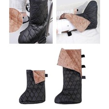 Booties Warme Socke Fuß Gussbezug Thermo Tragbar Füße Bezug Kuschelige Schlafsocke