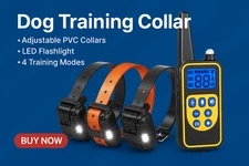 Dog Shock Collar & Remote Control 2700FT Dog Training E-Collar Shock For Dog