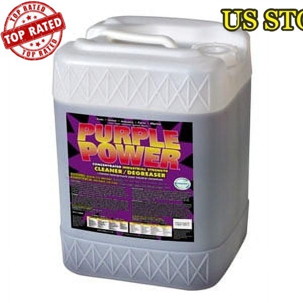Industrial Strength Degreaser Concentrate 5 Gal Eco-Friendly & Fast Acting New-image