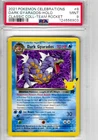2021 POKEMON CELEBRATIONS DARK GYARADOS HOLO #8 PSA 9 MINT   NEW