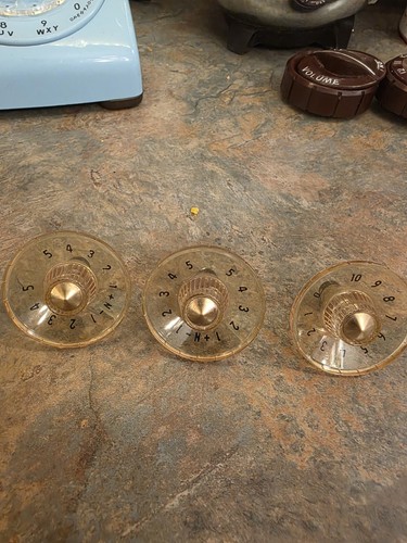 1950s RCA Victor Record Player Knobs